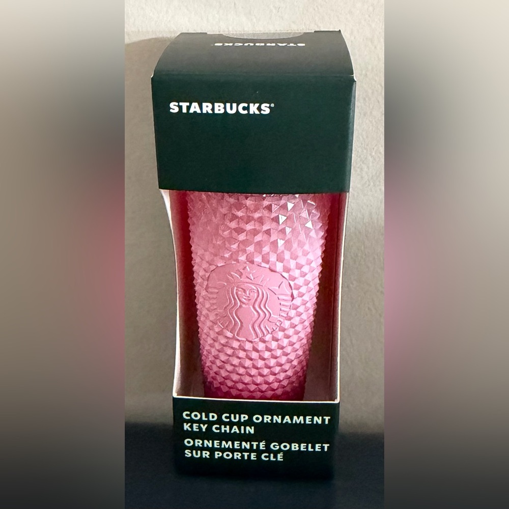 Starbucks Pink Ombré Cup Key Chain